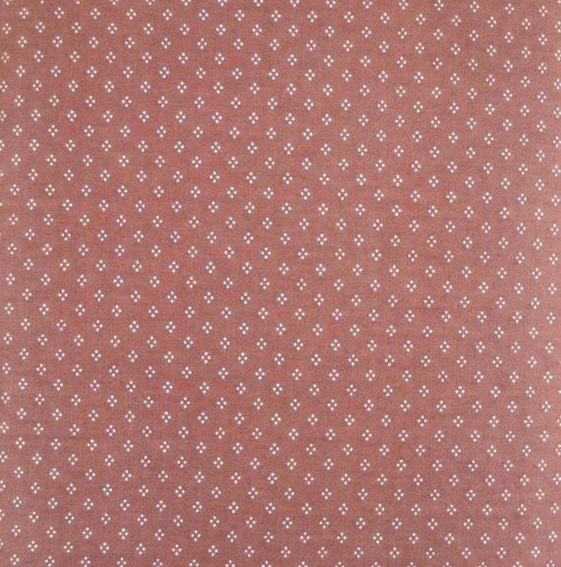Pink Diamond Dot Fabric, Cotton Polyester Blend, Sewing Material bild 3