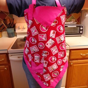 Apron- Full, Adult - Valentine Snoopy