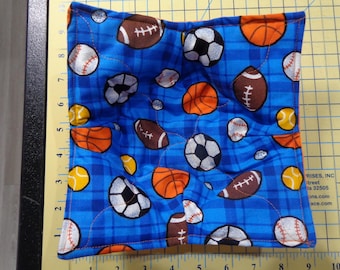 Pelotas deportivas - Funda acolchada para cuenco de microondas