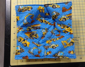Vehículos de construcción - Funda acolchada para microondas