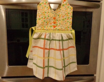 Pops of Bright Colors - Toalla de cocina colgante