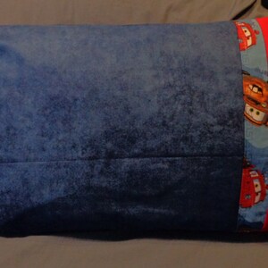 Cars On Blue - Pillowcase Standard Single