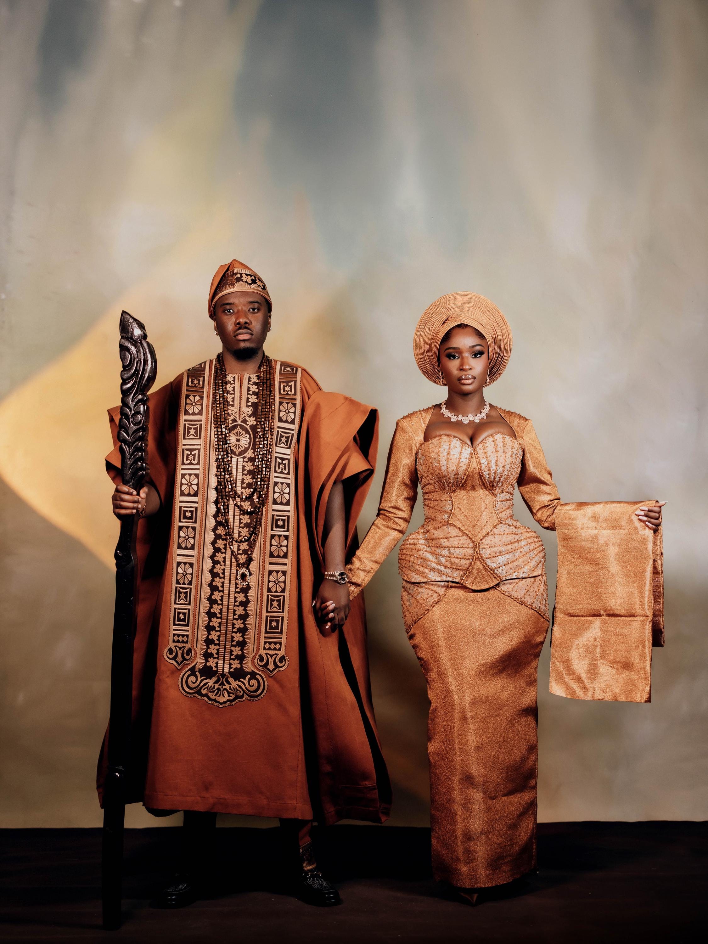 Brown Outfit for Couples
