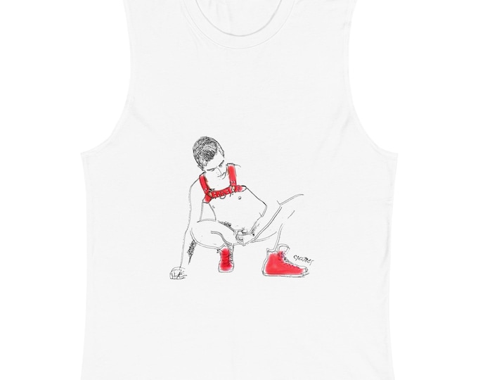 Red FFlag- Tank TOp