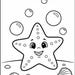 Cute Sea Animals Coloring Book for Kids Ages 3-6 | A4 Ocean Activity - Etsy