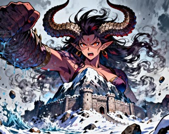 Behemoth Image. AI Generated.