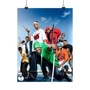 WU-TANG CLAN 90’vintage poster Wu Tang Clan Poster ''Forever'' Vintage 90s Oficial album