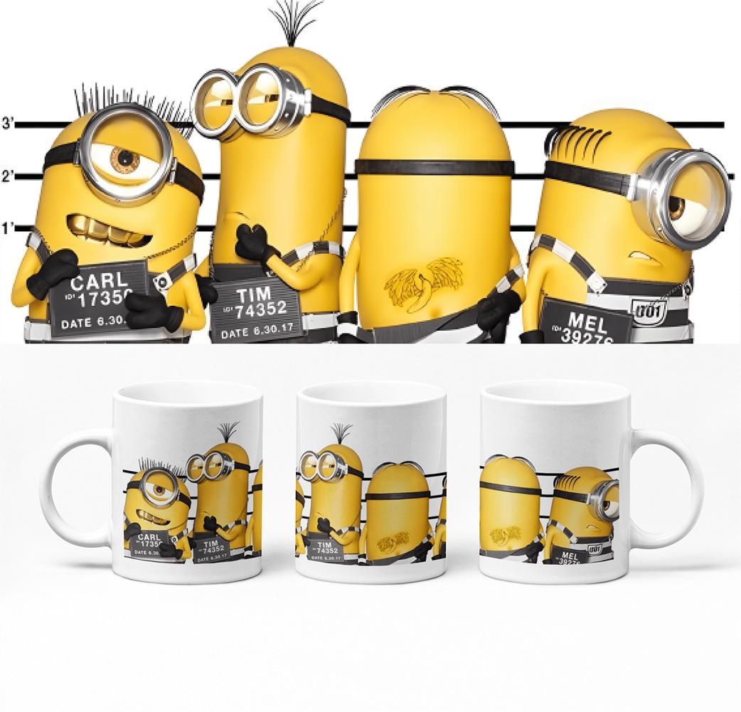 Minions Tasse „My Dream Job“ – Keramik, 320 Ml, Mikrowellen- & Spülmaschinengeeignet – Lustiges Geschenk Für Fans