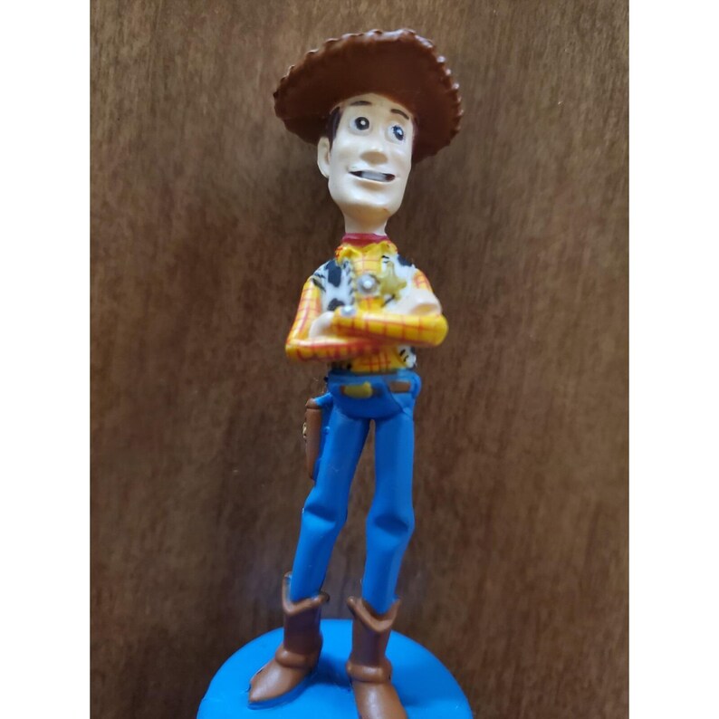 Disney Toy Story Woody With Arms Crossed 3.5" PVC Figure 2001 Hasbro Free Ship image 4