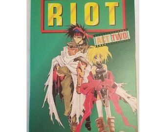 RIOT, ACT TWO By Satoshi Shiki English First Printing 1997 Very Good Used Cond