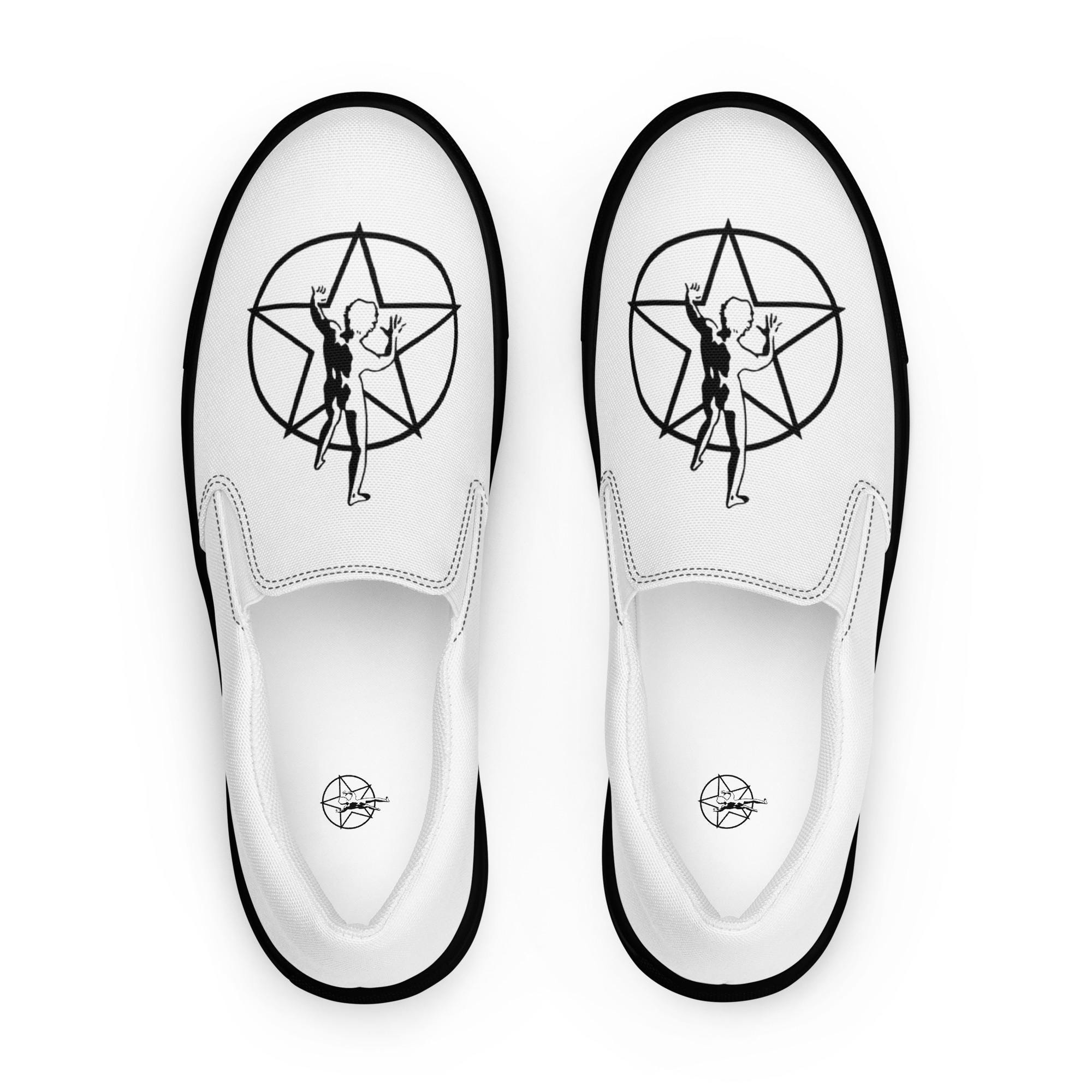 Rush The Starman Men's slip-on canvas shoes/ The greatest Canadian rock band ever