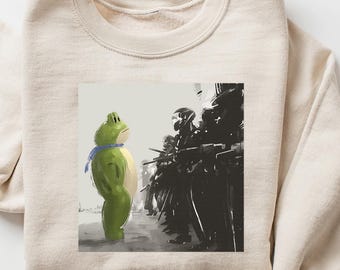 Frogs Against Fascism Shirt, Anti Fascism Tee, Portland Frog, Political Awareness tshirt, Human Rights, Protest Movement, Resist, Anti Trump