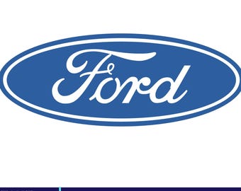 Logotipo de Ford en formato SVG, PNG, DXF y EPS. Descarga instantánea.