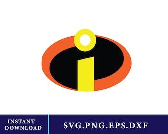 Logotipo vectorial de Los Increíbles (svg, png, dxf, eps) - Descarga instantánea