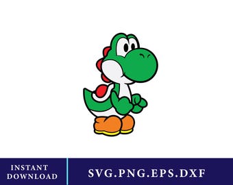 ヨッシーがBダッシャーを運転するマリオカートステッカーカスタム