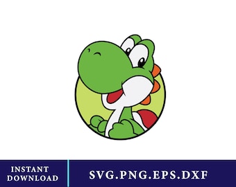 ヨッシー - #1 svg、png、pdf、dxf - Etsy 日本