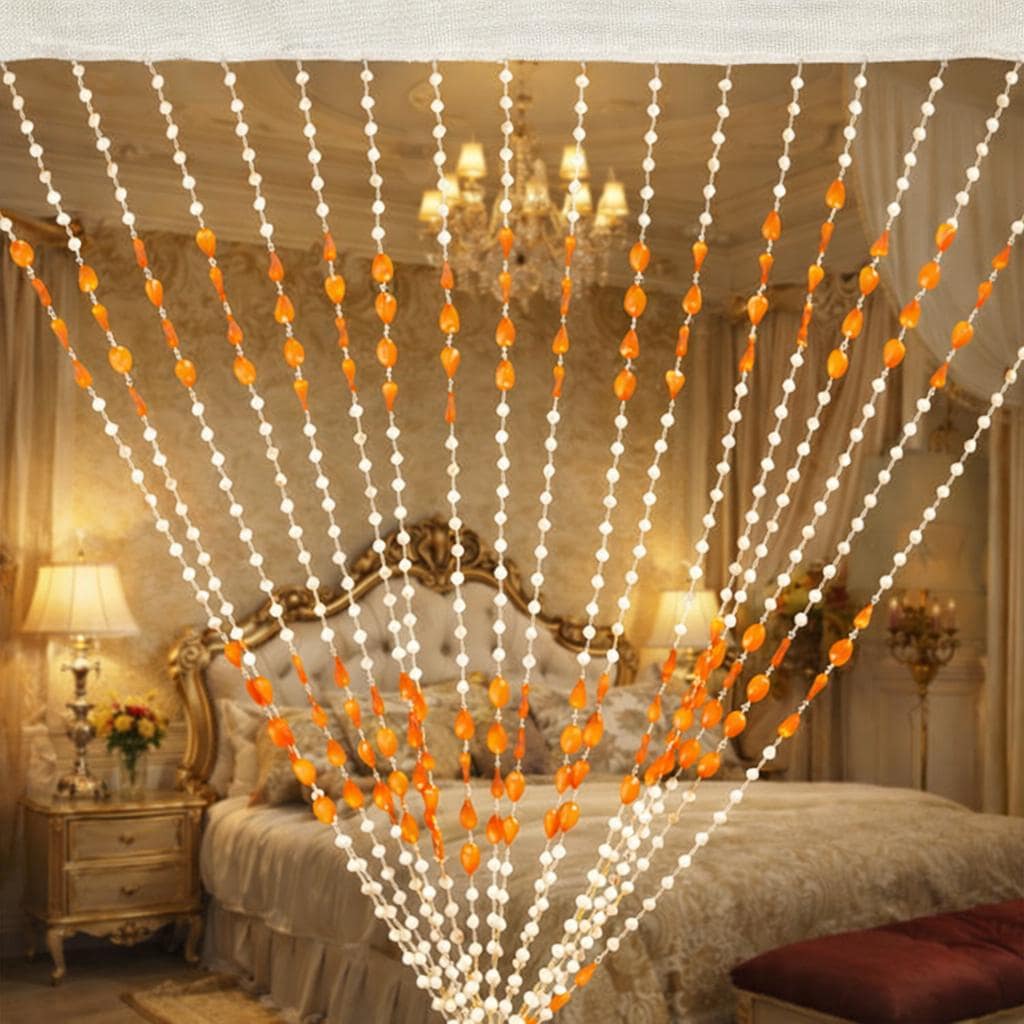 Beaded Curtain 7 Feet ,decorative Door String Curtain for Living