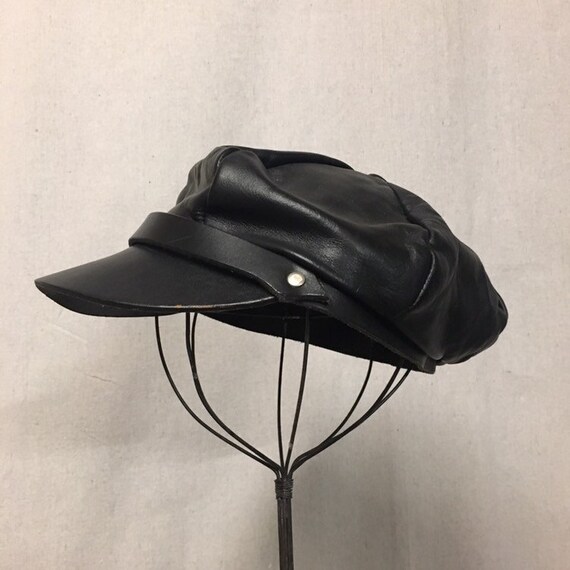 leather daddy cap