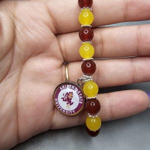 College Beaded Bracelet 6.75 in/6.5 in