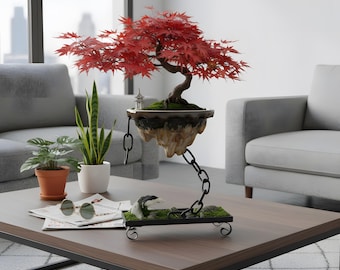 Floating Bonsai Planter – Gravity-Defying Zen Decor