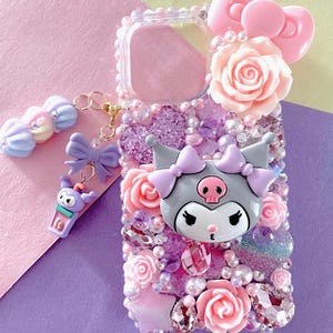 Coque de téléphone kawaii personnalisée pour iphone/samsung