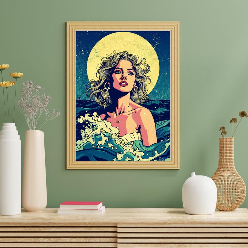 Birth of Venus Pop Art | Greek Goddess Aphrodite | Divine Feminine ...