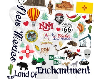 Download Usa New Mexico State Applique Embroidery Design 4 And 5 Sizes Svg Cut Files Included Sewing Fiber Quilting Efp Osteology Org