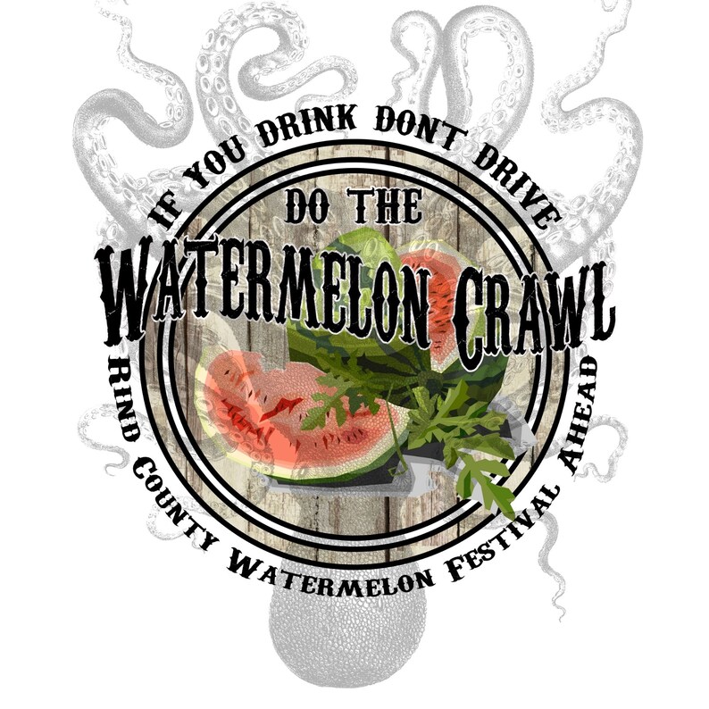 Watermelon Crawl PNG Rind County Watermelon Festival Ahead Etsy