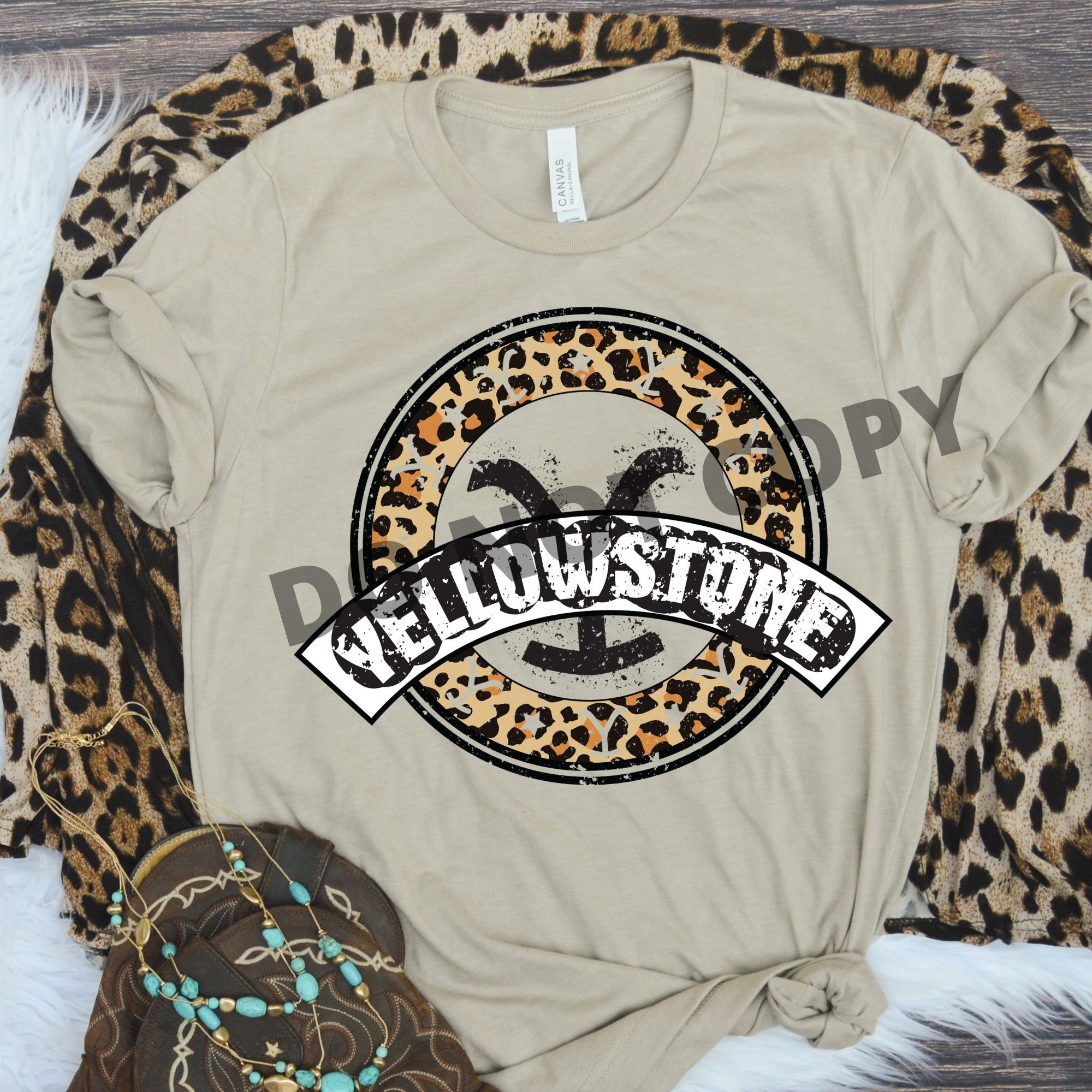8.5 X 11 Yellowstone Sublimation Transfer Yellowstone Etsy