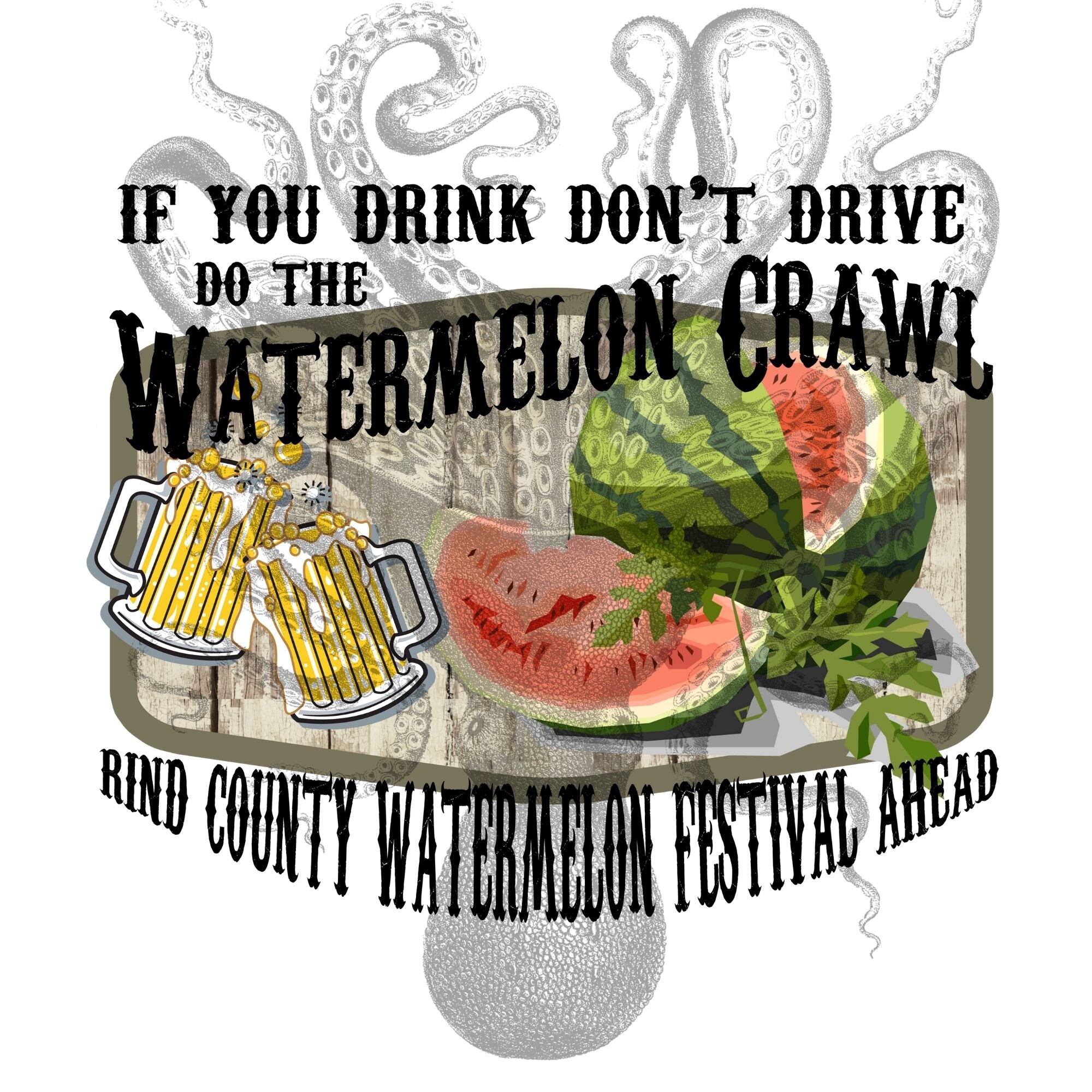 Watermelon Crawl PNG Rind County Watermelon Festival Digital Etsy