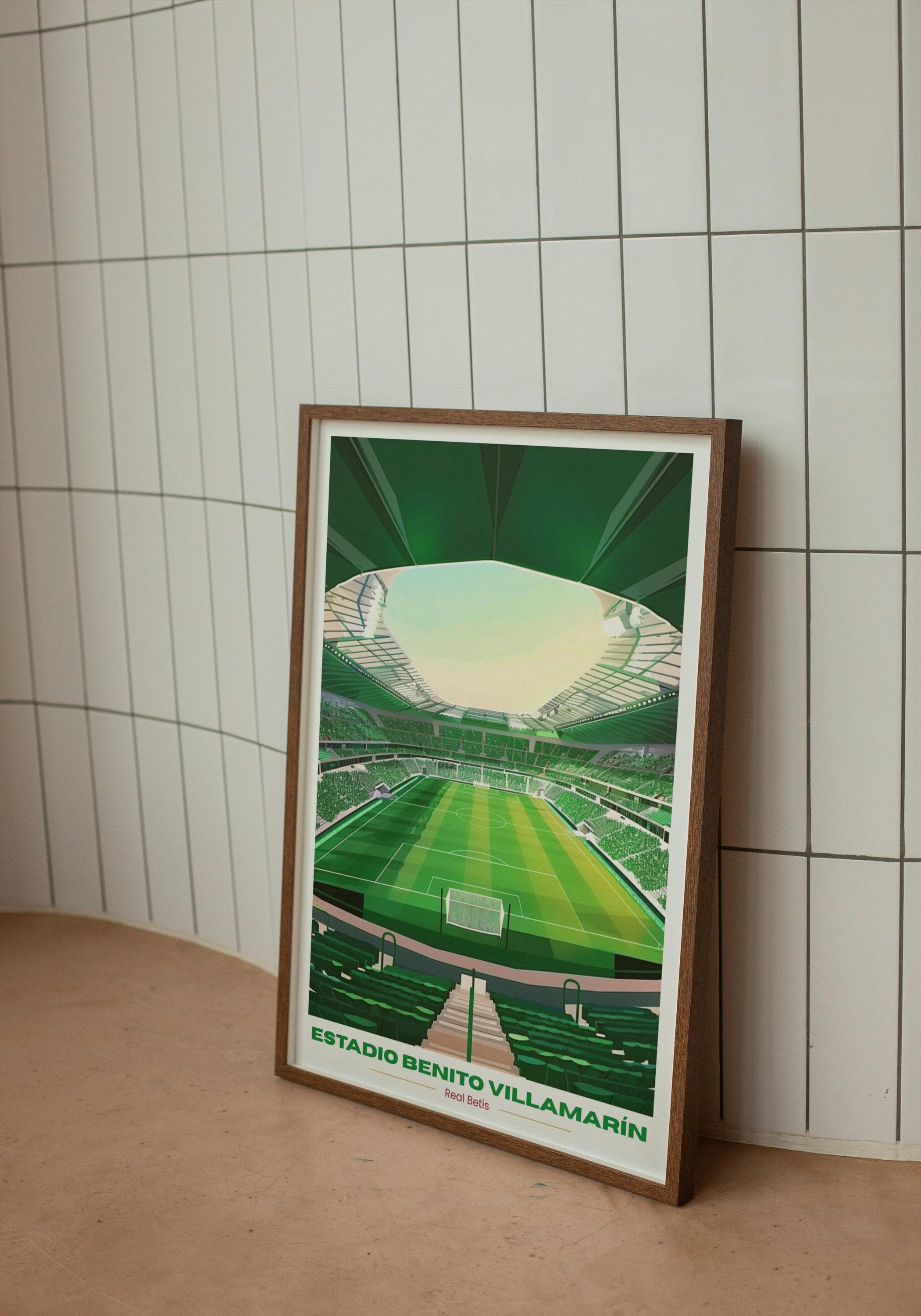 Petit Fanion pennant wimpel )) R. BETIS BALOMPIE SEVILLA