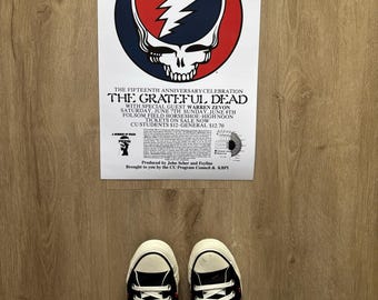 グレイトフル・デッドのブラックライトポスター、ダンシングベア