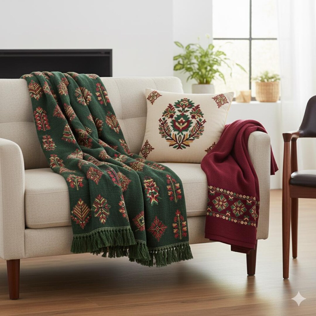 Balochi Embroidery Pattern Bundle: Traditional Motifs, Commercial Use ...