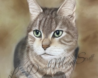 Bengal Cat Poster - Rolled Giclee Art Print