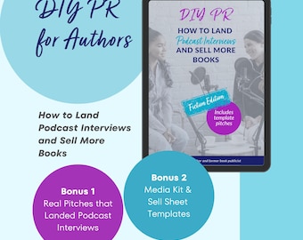 Podcast Pitching Guide for Authors | Book Marketing & PR for Fiction Writers | Book Promotion