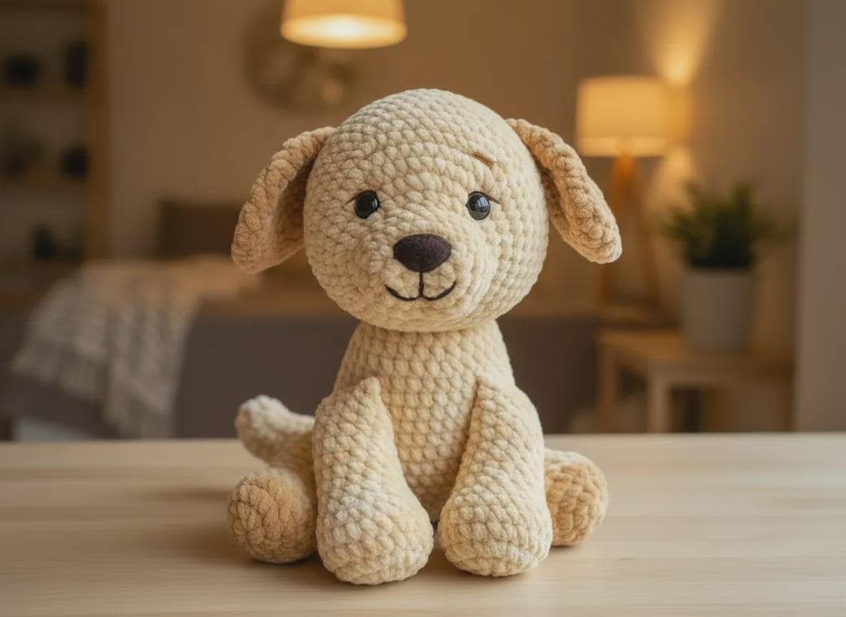 21 Golden Retriever Crochet Patterns to Make a Loyal Handmade Pup 16 Crochet Golden Retriever Pattern: Beginner-Friendly Puppy