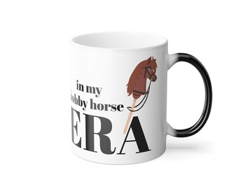 Hobby Horse Color Morphing Mug, Heat Sensitive Coffee Cup