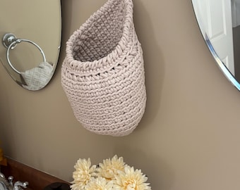 Cesta de algodón con forma de lágrima