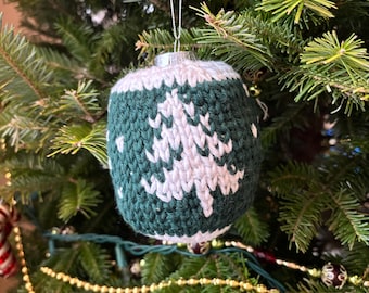 Adornos navideños: Diseño de mosaico artesanal