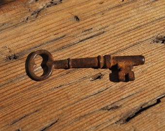 Clé squelette vintage, clé de meuble