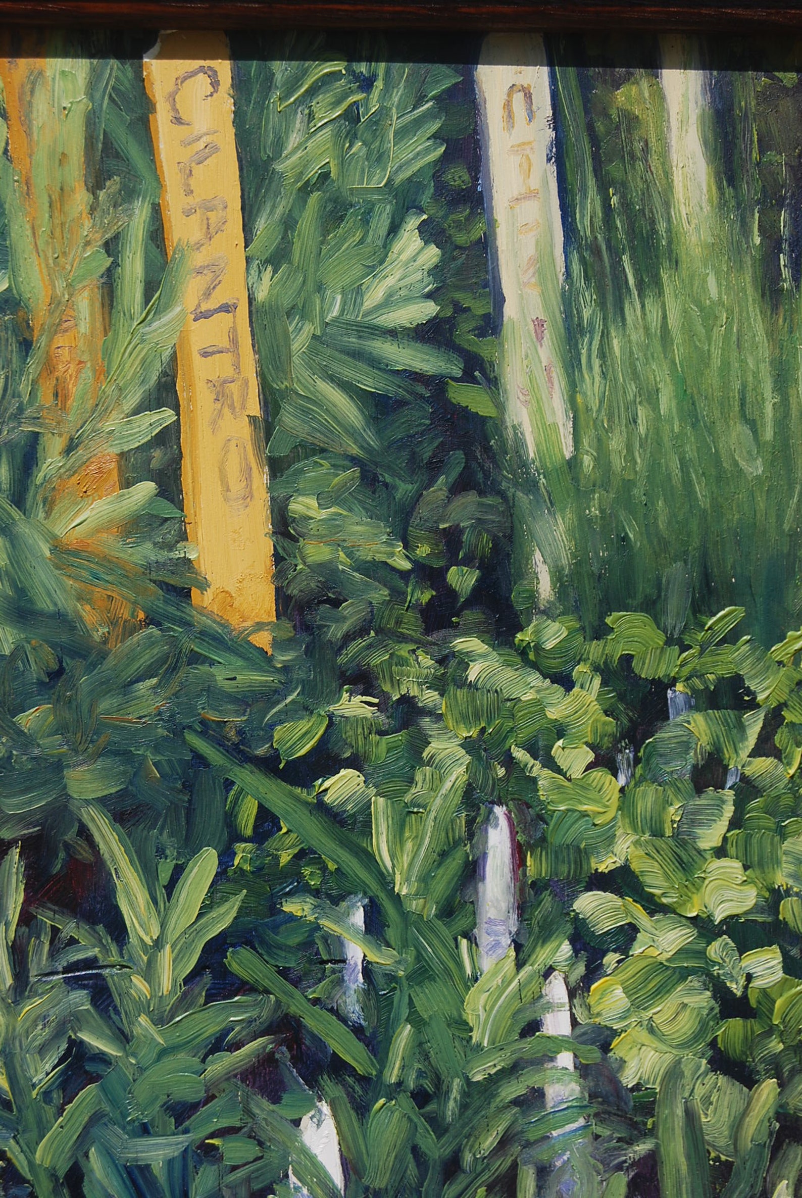 Original Oil Painting Still Life With Herbs Oil on Wood Etsy