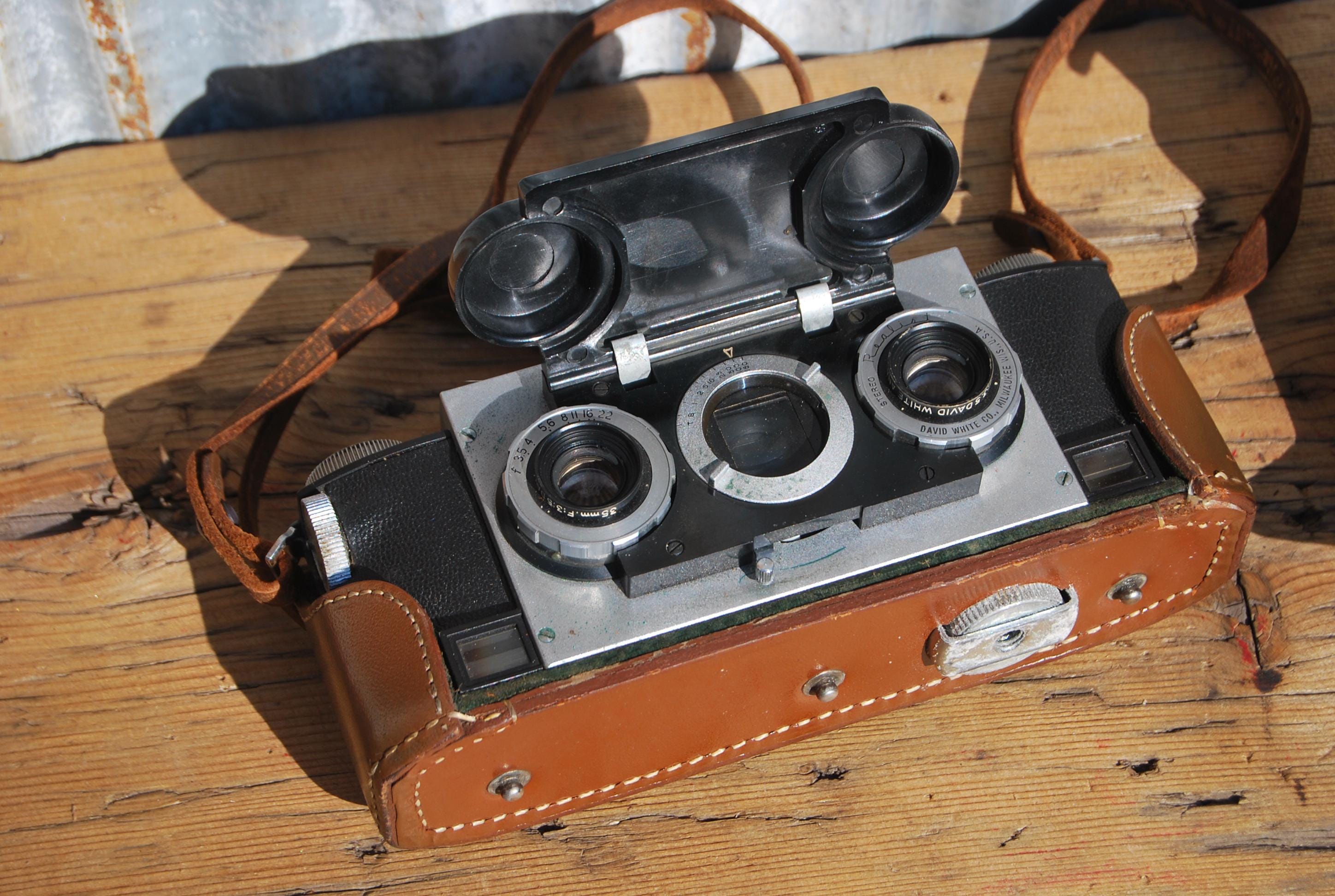 DAVID WHITE フィルムカメラ Stereo Realist 35mm David White 3D Camera f3.5 Co. - F3.5 | eBay
