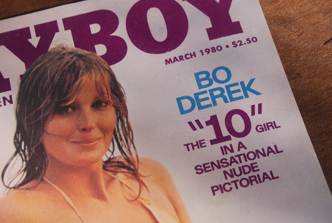 MATURE LISTING Bo Derek Playboy Magazine, March 1980 Etsy