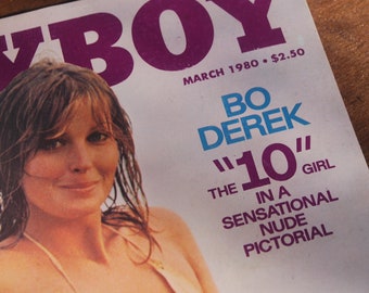 MATURE LISTING - Bo Derek Playboy Magazine, March 1980