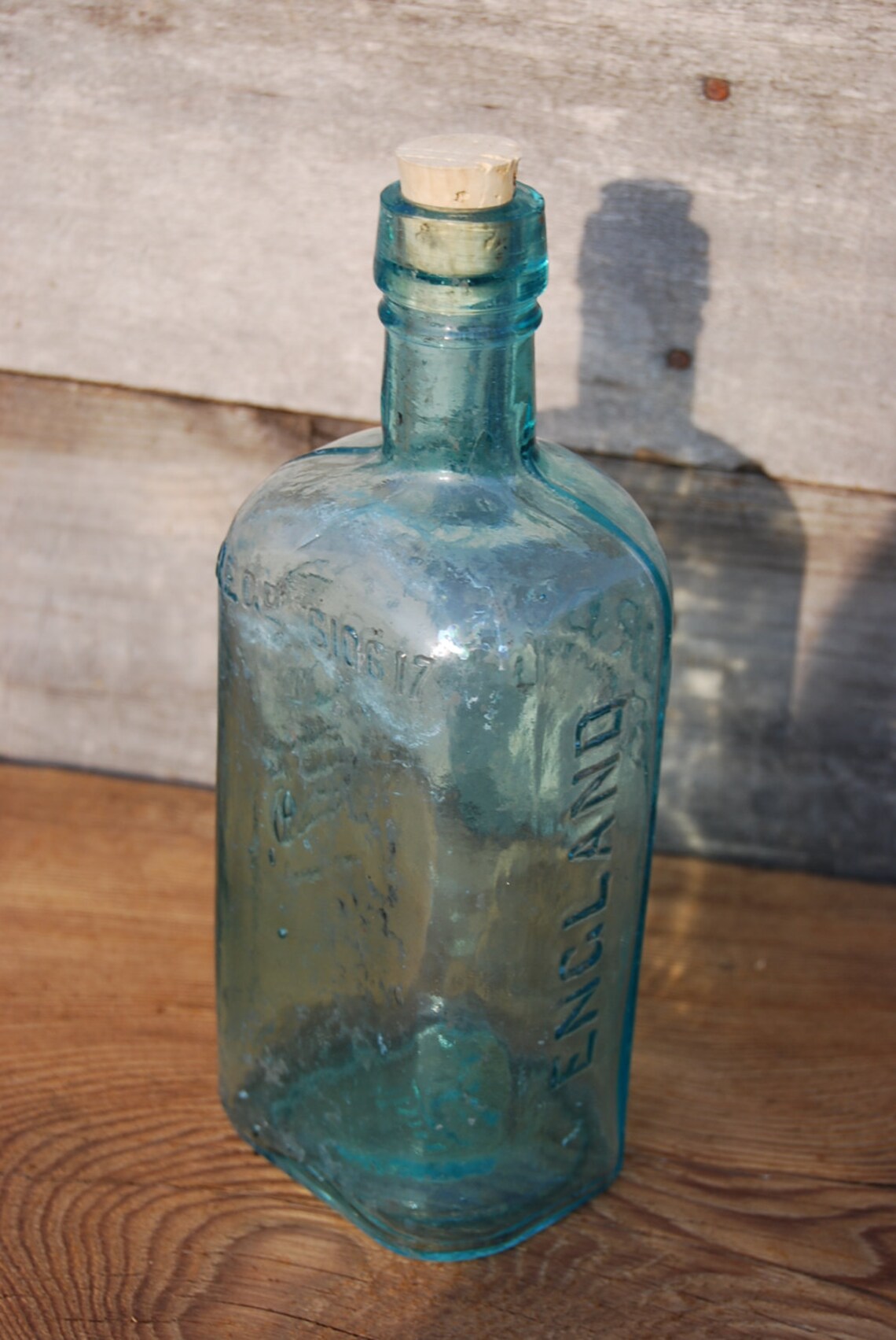 Antique Gordon's Dry Gin Bottle Etsy