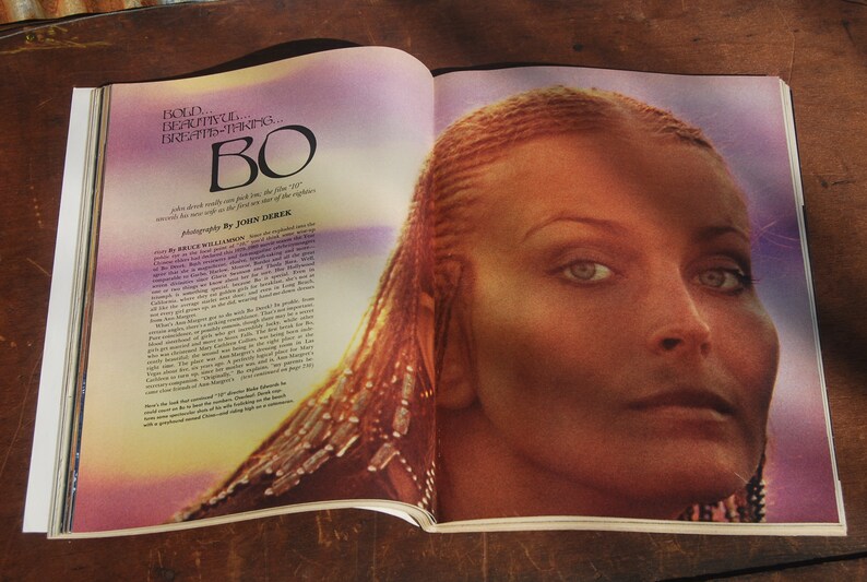 MATURE LISTING Bo Derek Playboy Magazine, March 1980 image 8