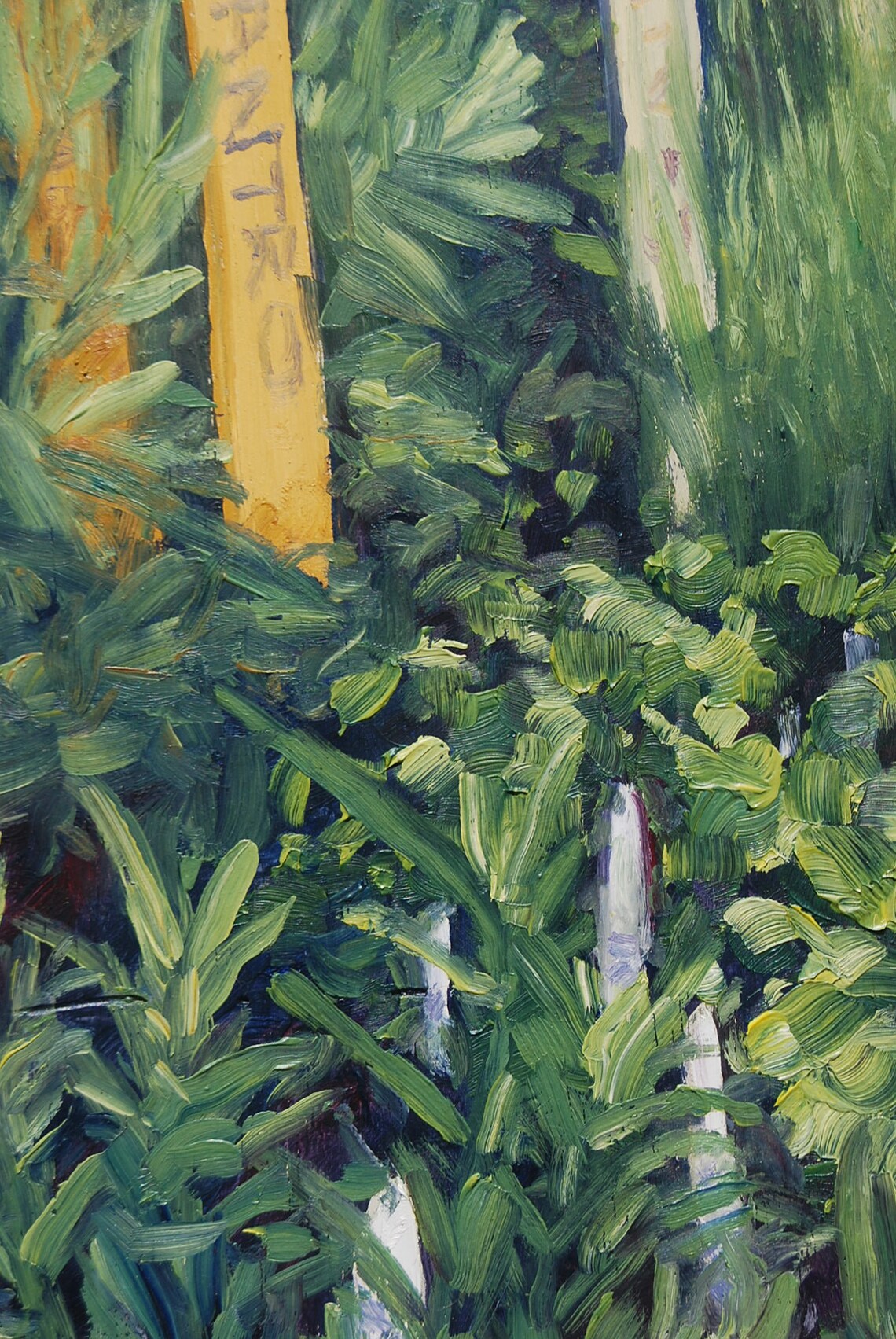 Original Oil Painting Still Life With Herbs Oil on Wood Etsy