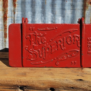 Cast Iron Tractor Tool Box - Etsy
