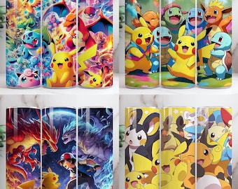 Cartoon Tumbler Wraps PNG Bundle, 20oz Skinny tumbler sublimation designs, 90s Cartoons Character Tumbler Wrap, Movies Characters Tumbler