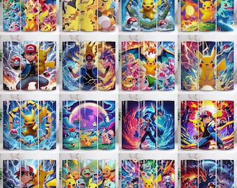 Cartoon Tumbler Wraps PNG Bundle, 20oz Skinny tumbler sublimation designs, Best Selling Tumbler Wraps, 90s Cartoons Character Tumbler Wrap